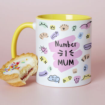 Choose Your Design Number One Mum Mother's Day Mug, 2 of 8