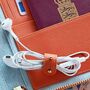 Luxury Leather Cable Tidy Organiser, thumbnail 1 of 9
