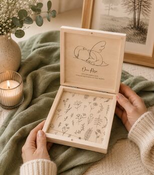 Angel Baby Scan Keepsake Box, 3 of 4