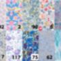 Personalised Liberty Fabric Collage Rainbow Print, thumbnail 7 of 12