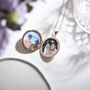 Personalised 18 K Rose Gold Plated Tree Of Life Locket, thumbnail 12 of 12