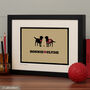 Personalised Labrador Print For One Or Two Dogs, thumbnail 10 of 12