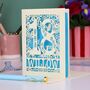 Personalised 18th Birthday Card Papercut Woodland Design, thumbnail 4 of 6