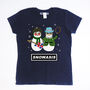 Ladies Oasis Christmas T Shirt, thumbnail 3 of 3
