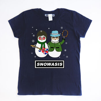 Ladies Oasis Christmas T Shirt, 3 of 3