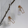 Tiny Bottle Of Snow Personalised Hanging Decoration, thumbnail 7 of 12