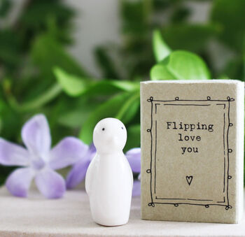 'Flipping Love You' Love You Keepsake Token Gift, 4 of 4