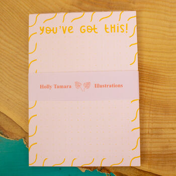 'You've got this' Notepad, 5 of 11