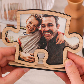Personalised Father's Day Jigsaw Frame, 8 of 10