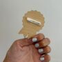 'I've Finished School' Star Wooden Keepsake Badge, thumbnail 2 of 2