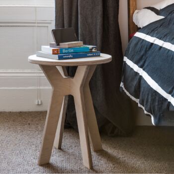 The Mhor Stool In Robust Oiled Finish, 4 of 5