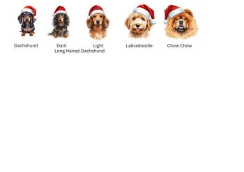 Personalised Pet Dog Christmas Tree Bauble, 5 of 7