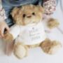 Personalised 'Born In' Teddy Bear, thumbnail 1 of 3