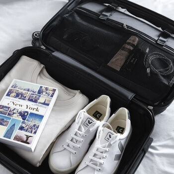 Personalised Suitcase | Sorrento Stripe, 5 of 12