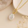 Personalised Gold Plated Silver Freshwater Pearl Necklace, thumbnail 1 of 8