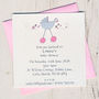 Eight Personalised Baby Shower Invitations, thumbnail 2 of 4