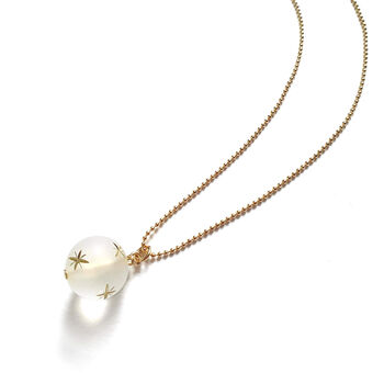 Starry Sky Necklace In Moon White, 5 of 5