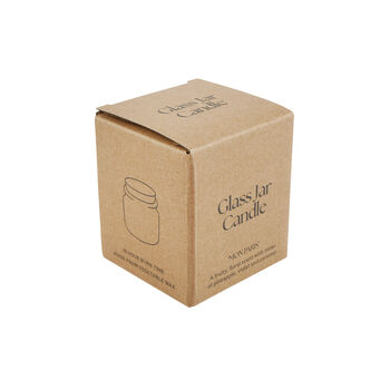 Clear Glass Jar Candle • 'Smells Like It's Spooky Season' • Halloween Candle • Scented Candle • Autumnal Home Décor • Gift Boxed, 2 of 3