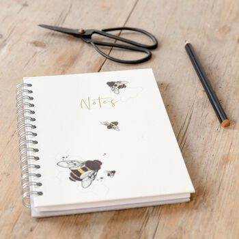 Personalised Bees Hardback Notebook, 4 of 6