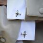 Personalised Spitfire Cufflinks For Father's Day, thumbnail 2 of 10