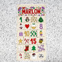 Personalised Hand Painted Christmas Advent Calendar, thumbnail 3 of 11