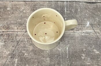 Red Heart Mug, 250ml, 3 of 3