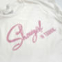 'Showgirl In Training' Slogan T Shirt For Women, thumbnail 2 of 3
