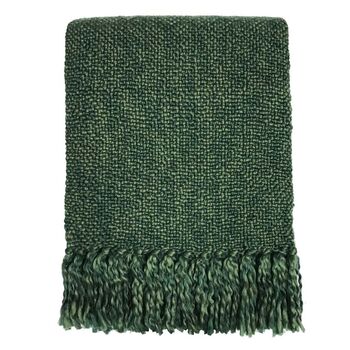 Marble Jungle Green Throw, 2 of 3