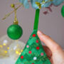 Stitch Your Own Christmas Tree Craft Kit, thumbnail 1 of 6