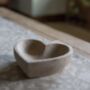 Mango Wood Heart Shaped Trinket Holder, thumbnail 3 of 3