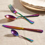 Personalised Rainbow Cutlery With Free Gift Box, thumbnail 2 of 5