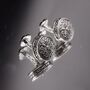 Silver Groom Gift Vintage Royal Cufflinks, thumbnail 6 of 6