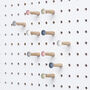 Mixed Coloured Pegboard Pegs, thumbnail 1 of 5