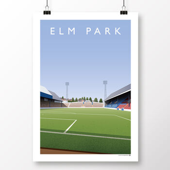 Reading Fc Elm Park Tilehurst End Poster, 2 of 8