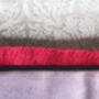 Lilac/Pink Velvet Tassel 13' x 18' Cushion Cover, thumbnail 10 of 10