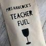 Personalised Teacher Fuel Thank You Teacher Bottle Bag, thumbnail 2 of 4