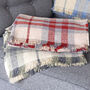 Personalised Couples Engagement Gift Throw, thumbnail 2 of 6
