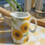 Cream Jug In Sunflower Design, thumbnail 8 of 8