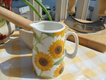 Cream Jug In Sunflower Design, 8 of 8