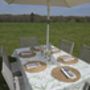 Wild Bamboo Outdoor Tablecloth With Parasol Hole, thumbnail 2 of 6