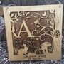 Personalised Woodland Letter Frame, thumbnail 7 of 7