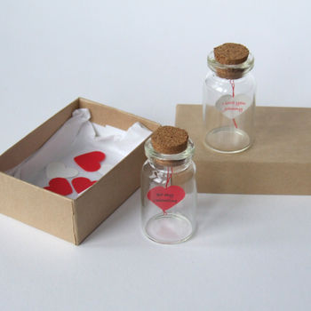 Tiny Love Heart Message In A Bottle, 6 of 9