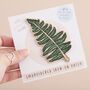 Fern Embroidered Patch, thumbnail 6 of 8