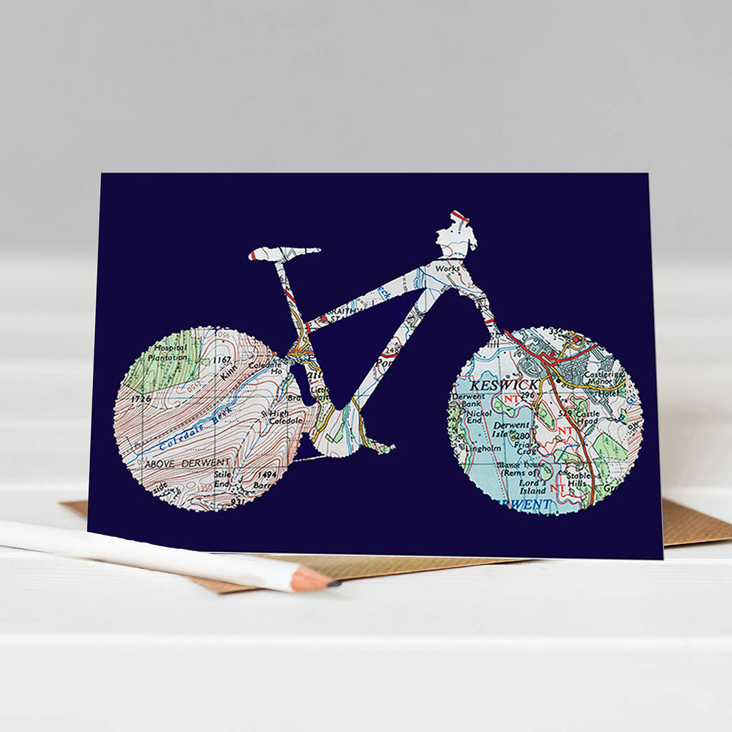 Bike Card By Helena Tyce Designs