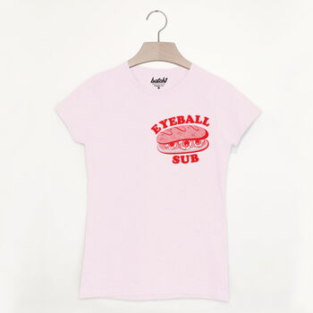Eyeball Sub Women's Slogan T Shirt, 4 of 6