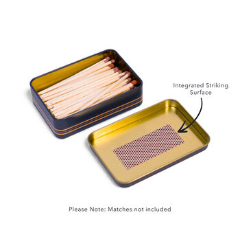Match Tin Storage Box Candle Home Accessory Matches | Burn After Reading, 3 of 7