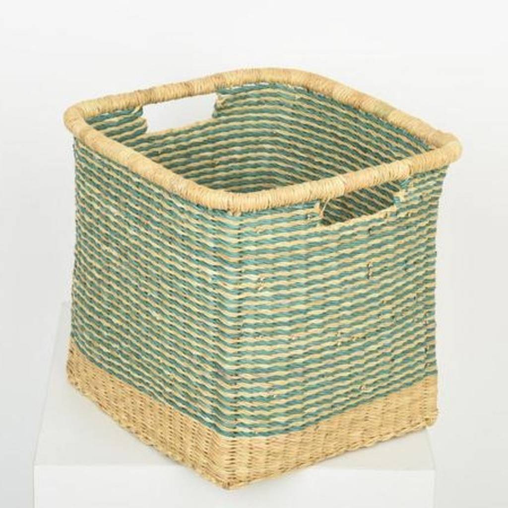 square basket bag