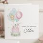 Personalised Fairy 6th Birthday Card For Daughter, thumbnail 1 of 7
