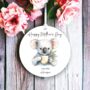 Personalised Mother's Day Koala Drink Decoration, thumbnail 1 of 2