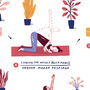Yoga Art Personalised Print, thumbnail 3 of 8
